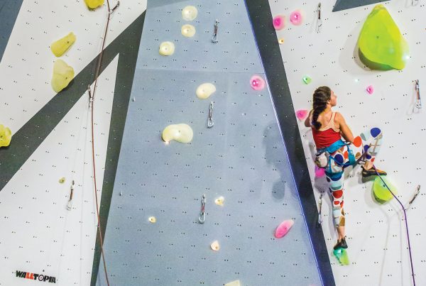 Walltopia lead climbing course